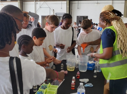  Camp Young Students IFly